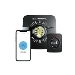 Chamberlain MyQ Smart Garage Hub MYQ-G0301-E Black Smartphone Control Wi-Fi Hub